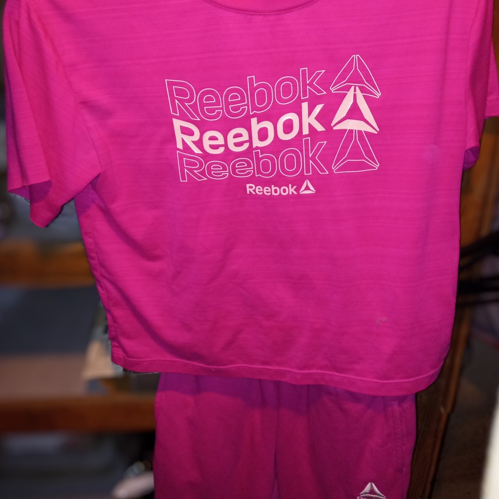 Reebok Pink Athletic Set